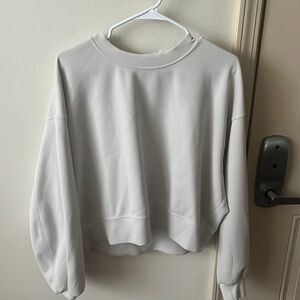 Lululemon Perfectly Oversized Cropped Crew Softstream